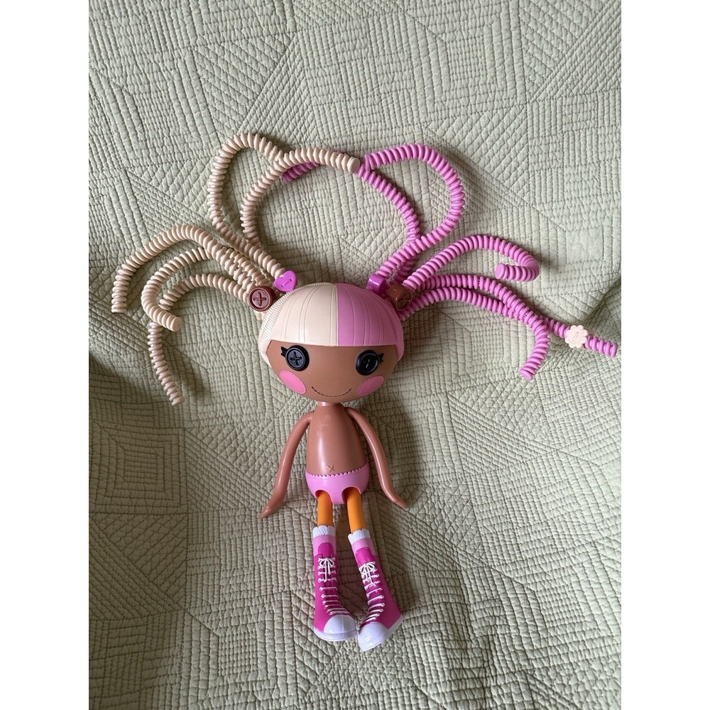 Lalaloopsy Silly Hair Doll Scoops Waffle Cone Full Size 12 Inches No Clothes